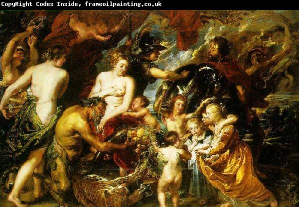 Peter Paul Rubens Allegory on the Blessings of Peace